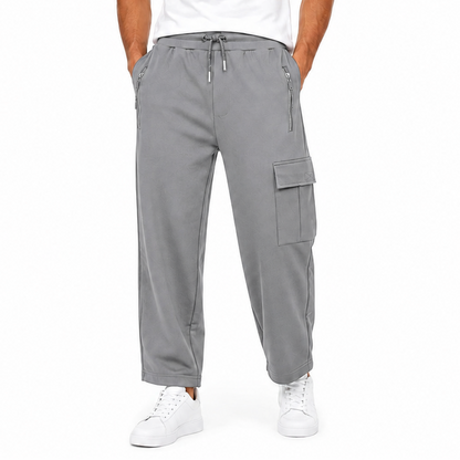 Casual Drawstring Fleece Shorts with Side Pocket