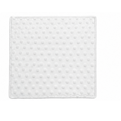 Personalized Baby Velour Bubble Wrap with Fleece Back and Satin Trim