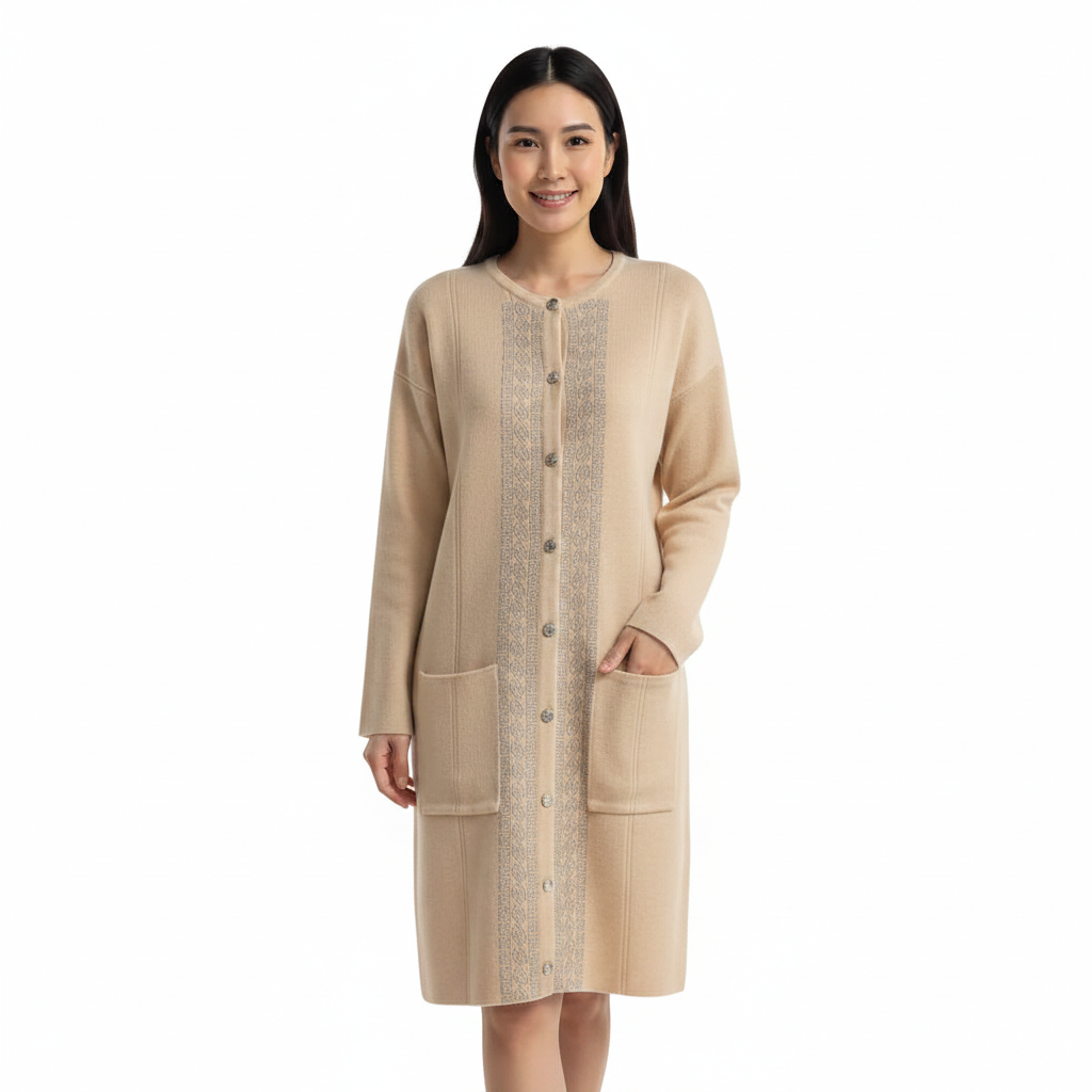 Women's Buttoned Knit cardigan | Casual Long Sleeve Knit cardigan