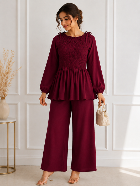 One size two piece cord set
