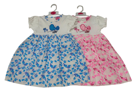 Girls Floral Dress - Tweety Bird (2-6 Years) (PK6) DRS37
