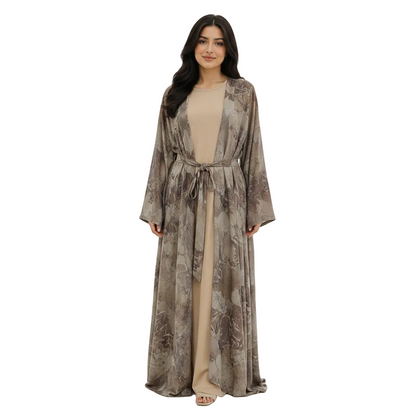 Elegant Printed Kaftan for Women | Modest Maxi Kaftan Dress