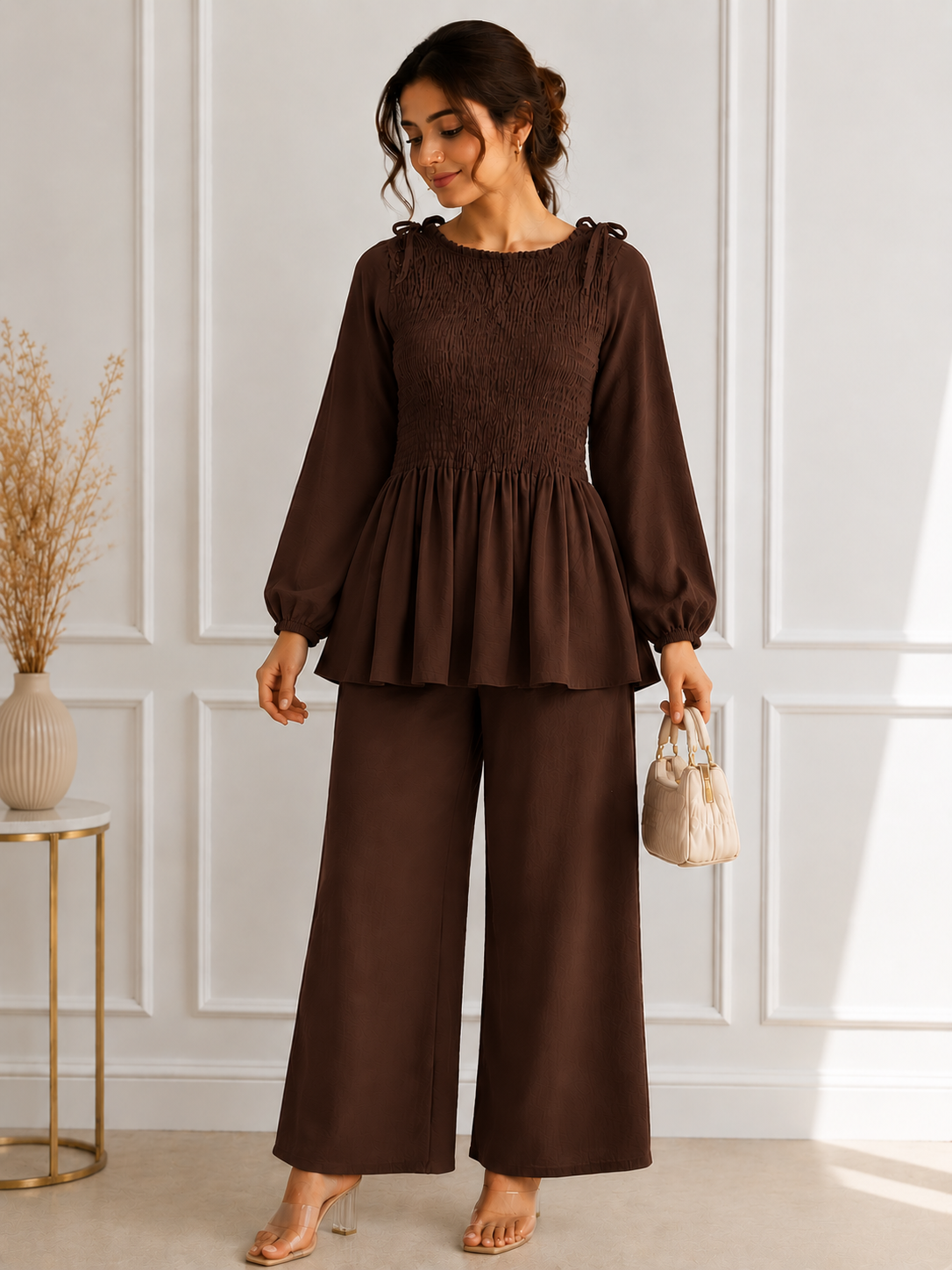 One size two piece cord set