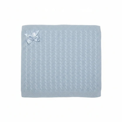 Personalized Cable Knit Wrap