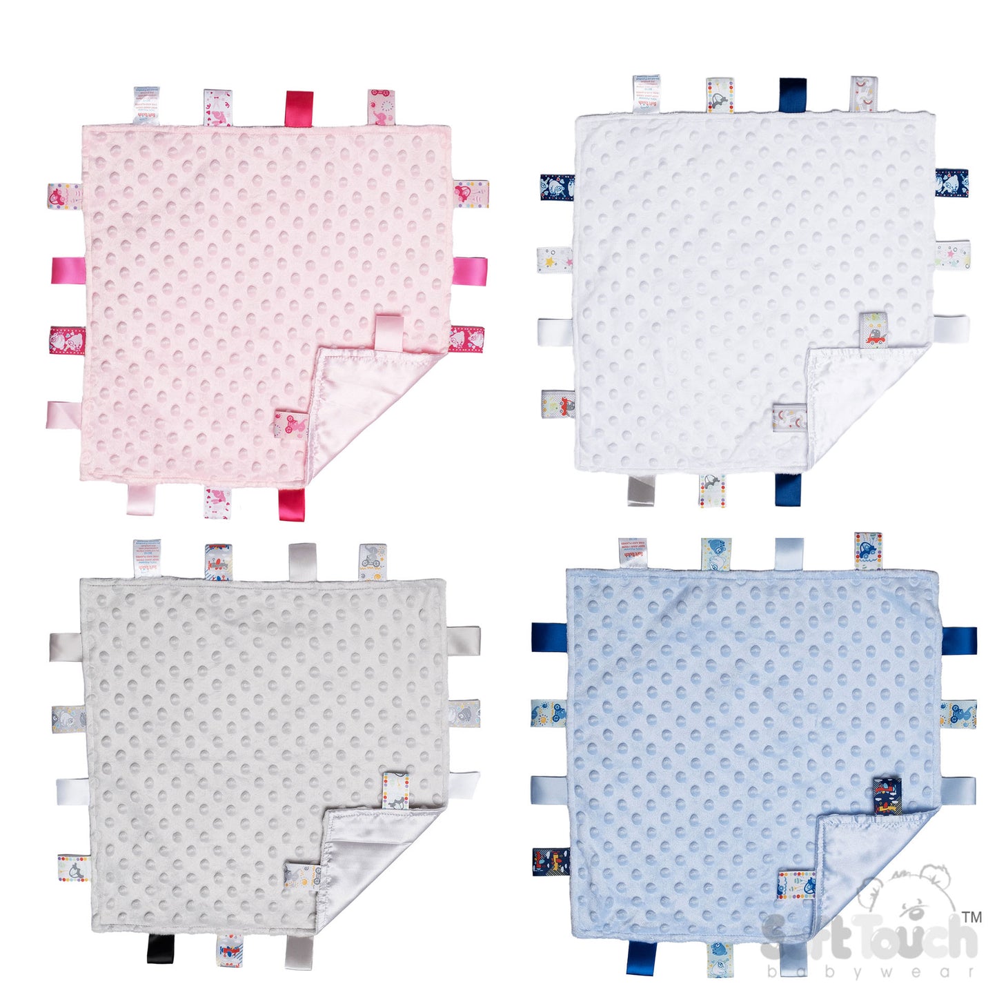 Coloured Ribbon Flannel Comforter (BC15) (Flannel Comforter)