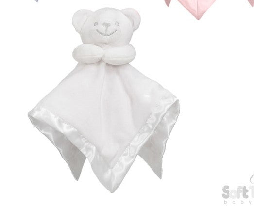 White/Pink/Blue Bear Comforter BC21