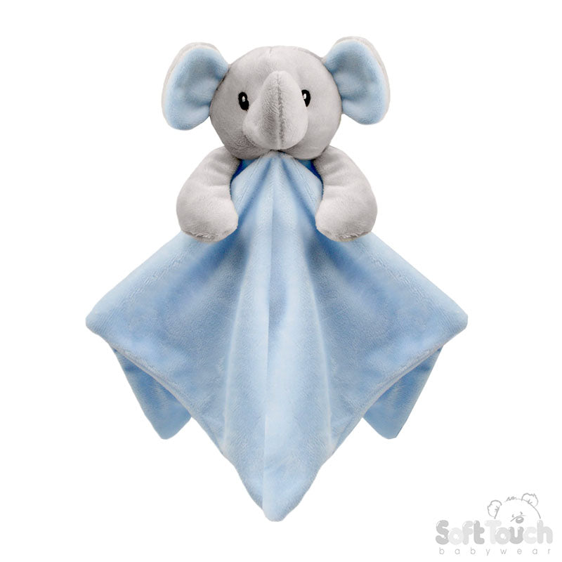 Blue Baby Bunny Comforter with Ribbons