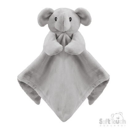 Blue Baby Bunny Comforter with Ribbons
