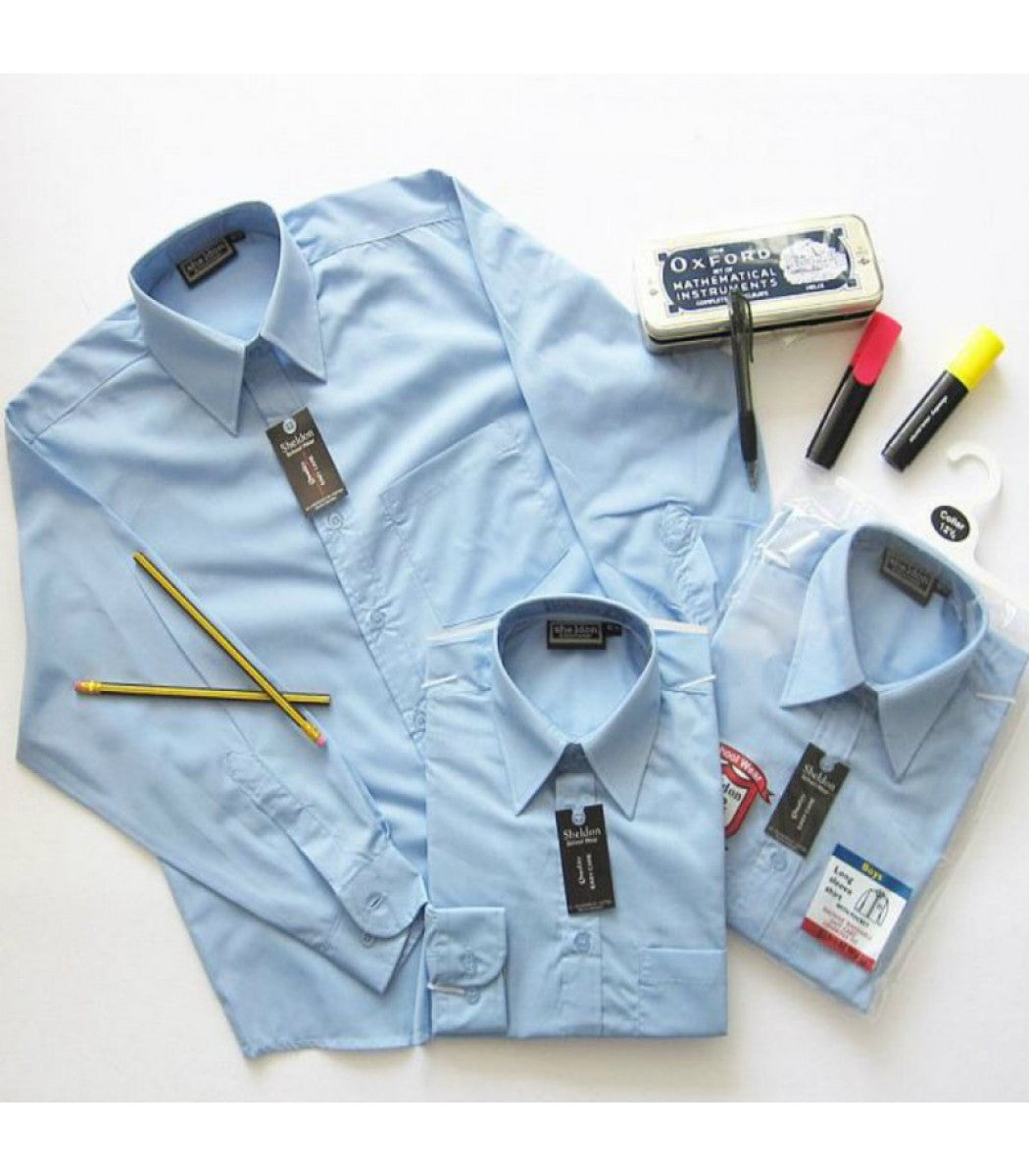 BOYS LONG SLEEVED SHIRTS (SIZES 11-14)