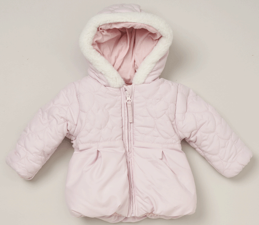 Baby Pink Lined Coat (12-24m) (PK4) C05334B