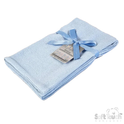 Deluxe Personalisation Cotton Cellular Blanket