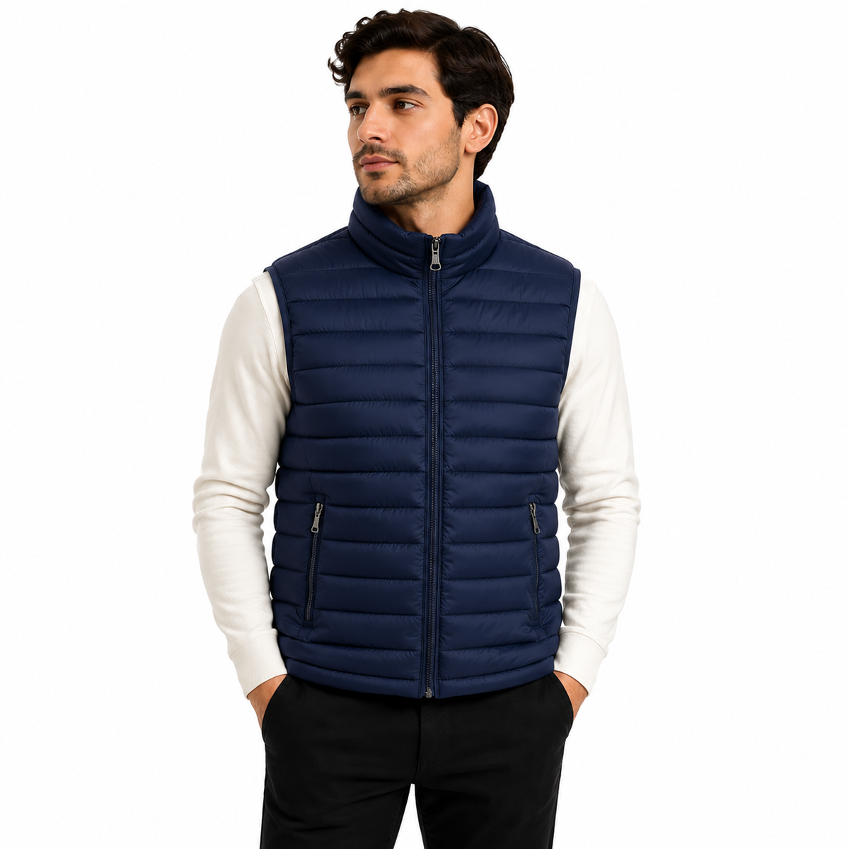 Lightweight Quilted Puffer Gilet
