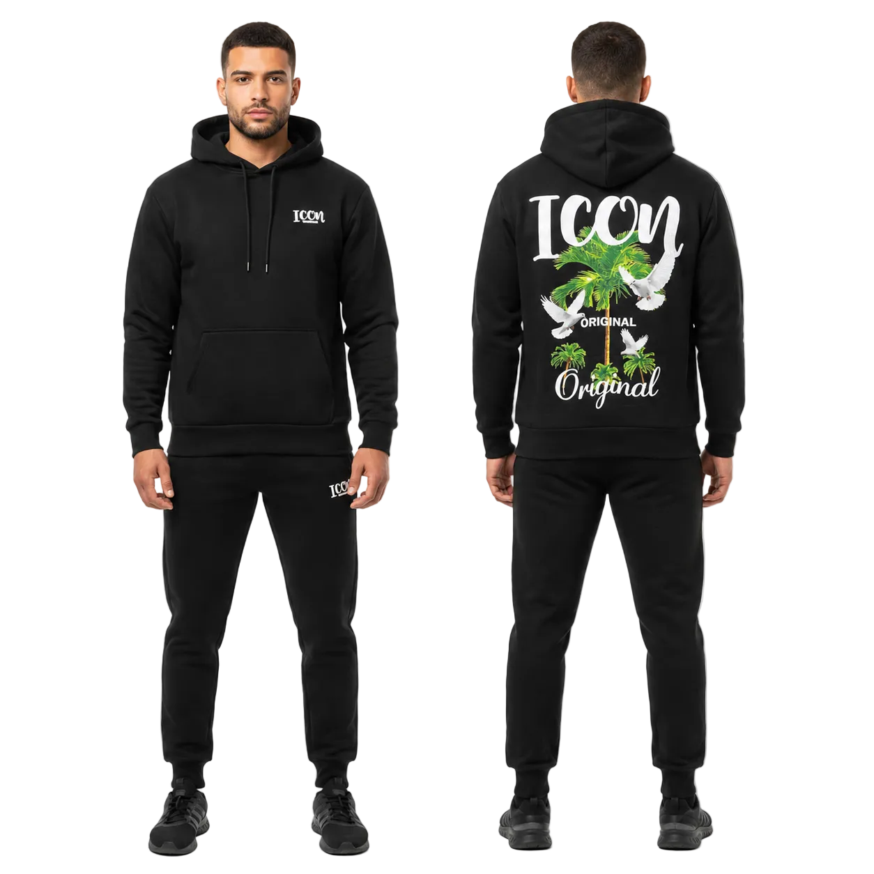 Icon Fleece Hoodie Jogger Set