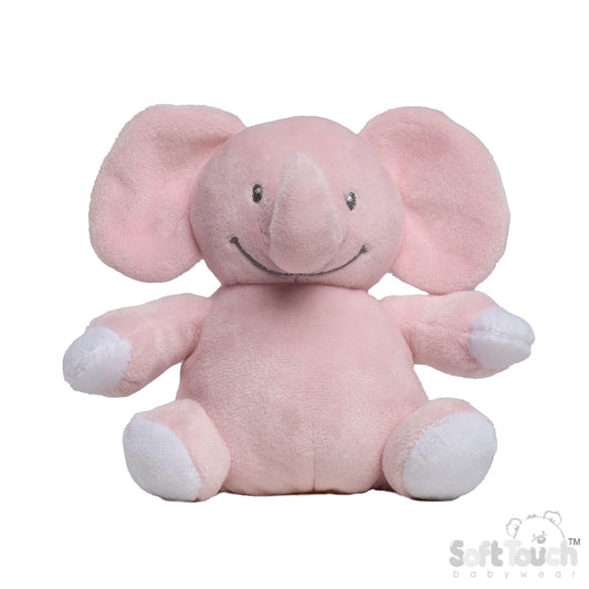 Eco Recycled Baby Soft Toy - Pink (PK6) TE66-P