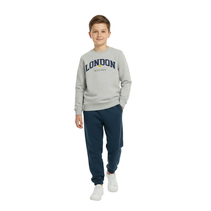 Boys London Top & Jogger Set | Kids Two-Piece Outfit