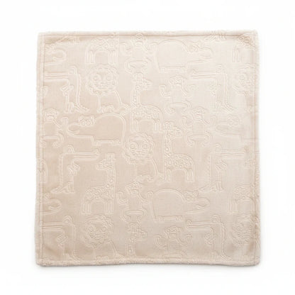 Personalized Animal Embossed Flannel Wrap