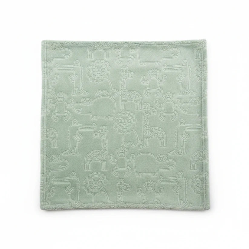 Personalized Animal Embossed Flannel Wrap