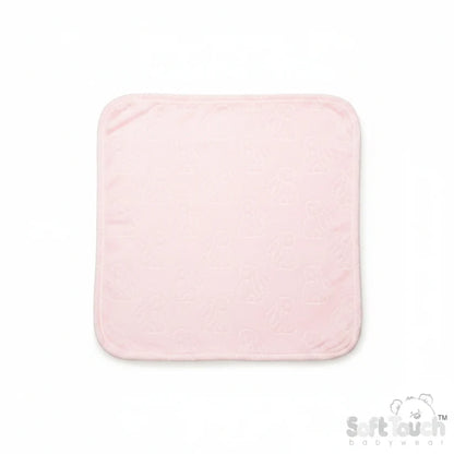 Personalized Animal Embossed Flannel Wrap