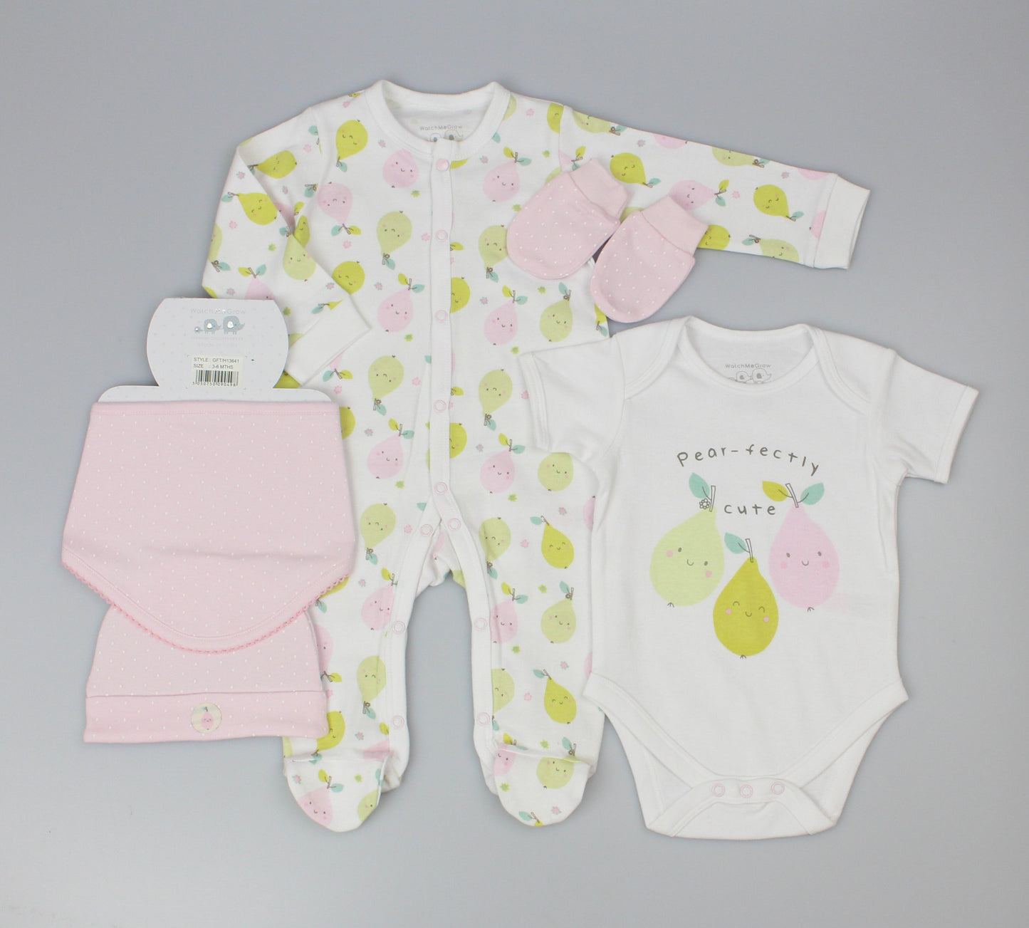 Baby Girls 5pc Gift Set -  (0-9m) (PK6) H13641