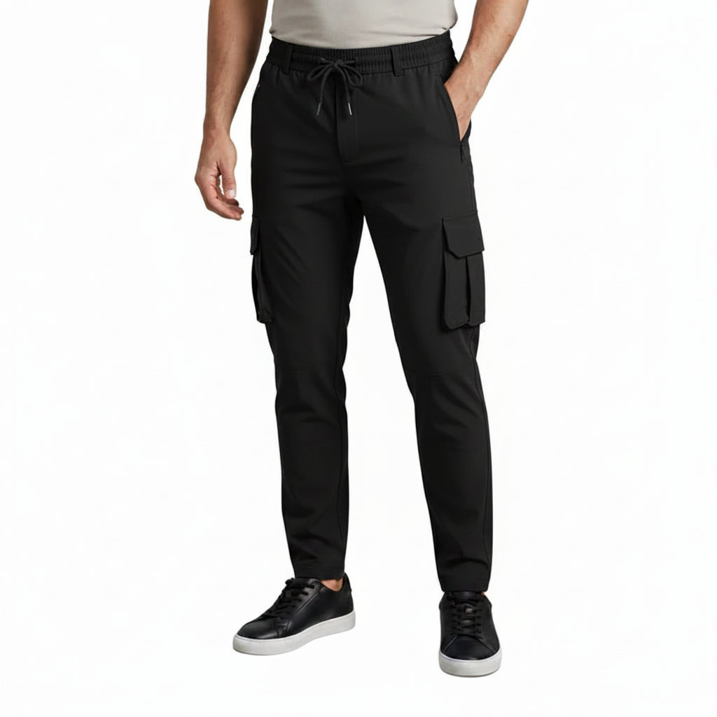 Slim-Fit Cargo Chinos