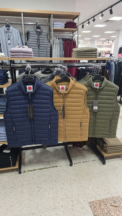Lightweight Quilted Puffer Gilet