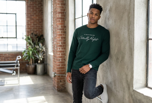 Script Graphic Sweatshirt