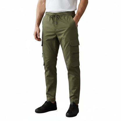 Men's Multi-Pocket Tactical Cargo Pants | Utility Trousers