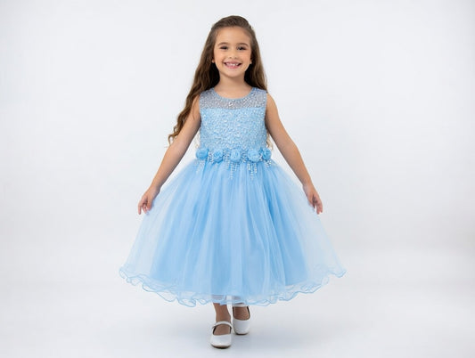 Pink Pearl Petal Dress