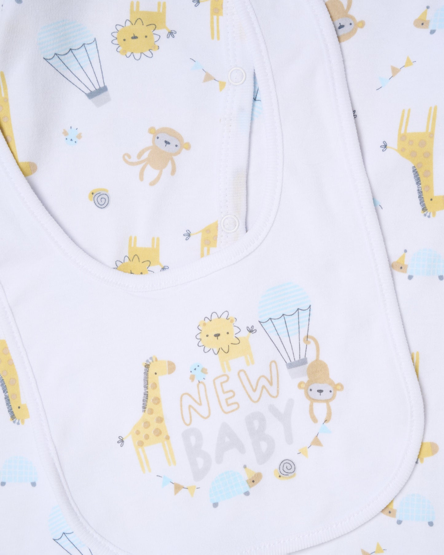 5pc Baby Mesh Bag Gift Set - Animals/New Baby (NB-6m) H15045NB