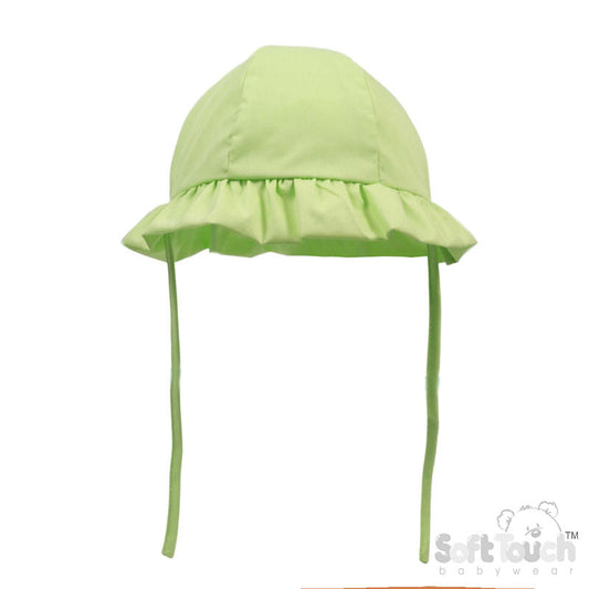 Mint Plain Cloche Hat (0-24 Months) H20-MI