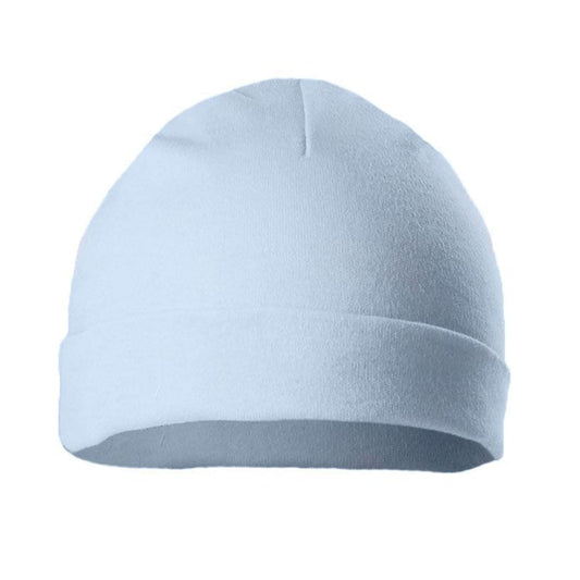 INFANTS PLAIN Blue HATS No : H7-B