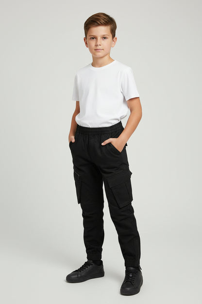 Boy's Cargo Pocket Trousers