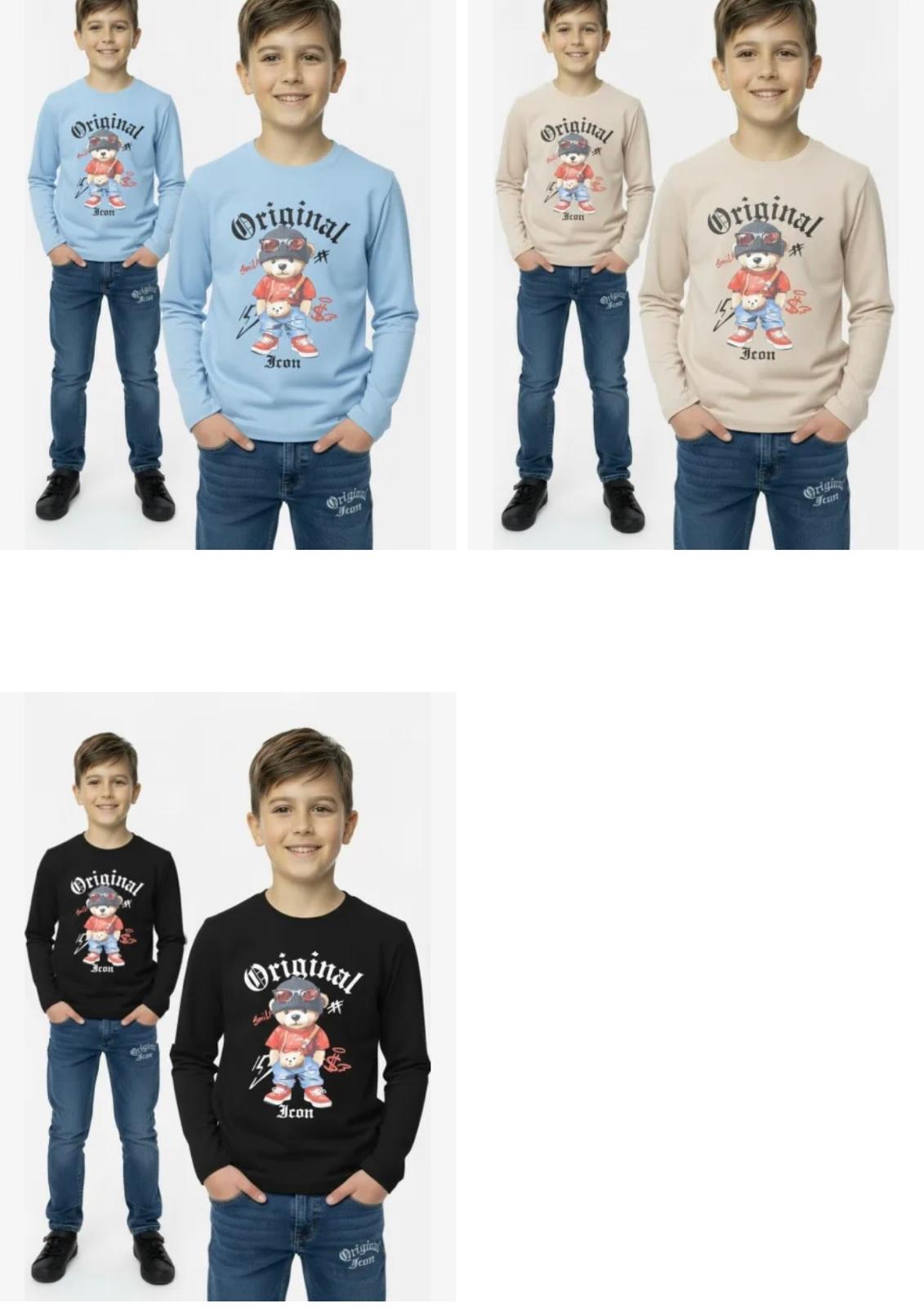 Bear Long Sleeve Tee