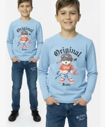 Bear Long Sleeve Tee