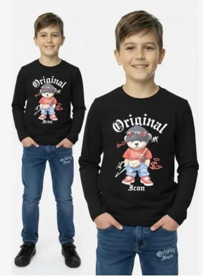 Bear Long Sleeve Tee