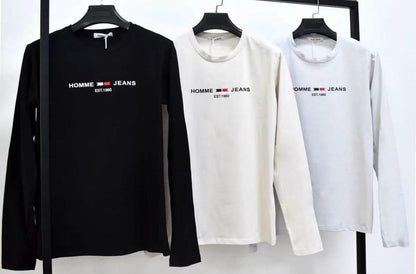 Script Graphic Long-Sleeve