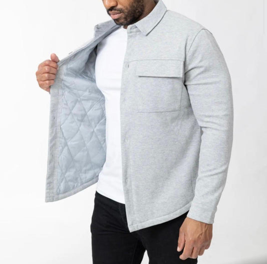 Quilted Lining Shacket