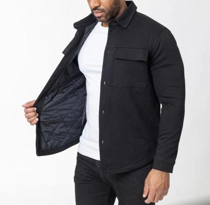 Quilted Lining Shacket