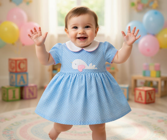 Baby Girls Swan Dress