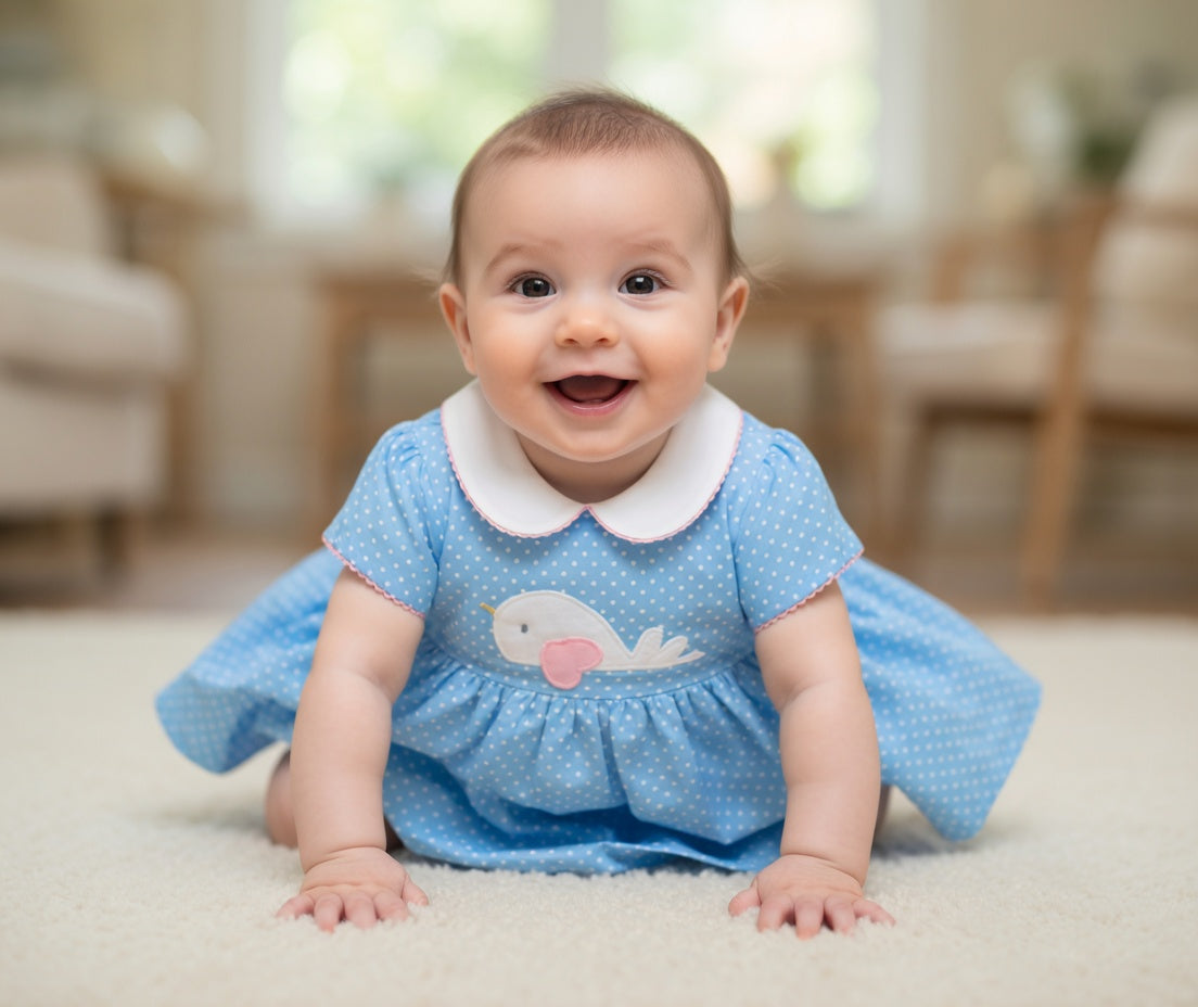 Baby Girls Swan Dress