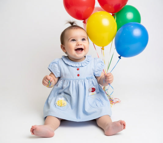 Sky Blue Pocket Frock