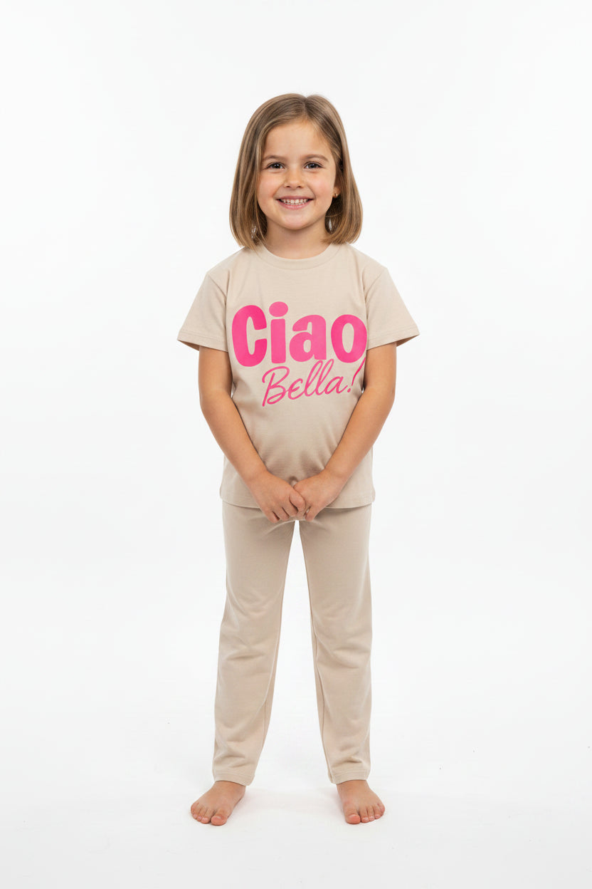 Girls Printed 2-Piece Summer Set
