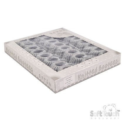 ACRYLIC BABY BOOTEES - S438G