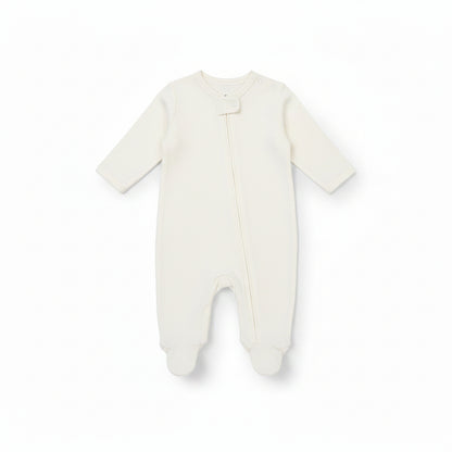 Plain Cream Sleep Suit