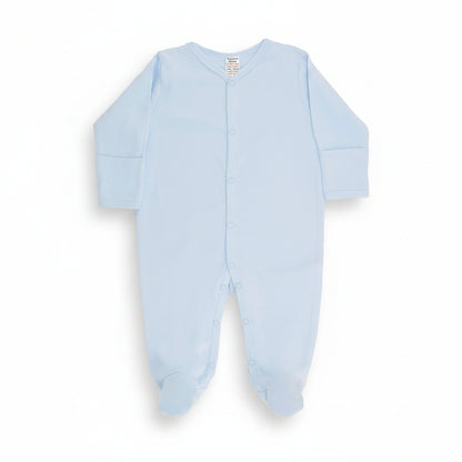 Plain Blue Sleep Suit