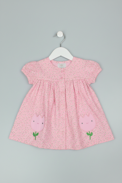 Baby Summer Dress - Tulips (1-2yrs)