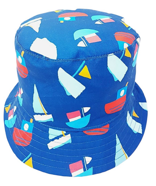 Baby Boys Bucket Hat - Sea Life (6-18m)  0389