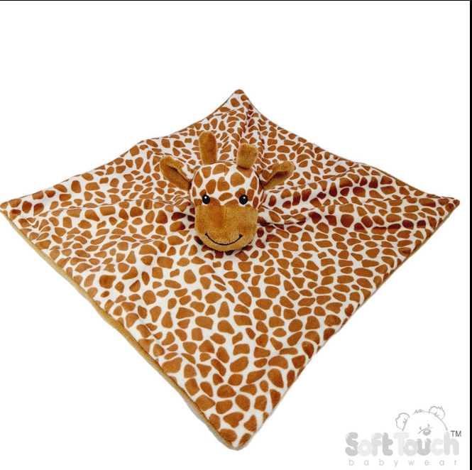 Mink Fabric Comforter - Giraffe (36x36cm) BC58
