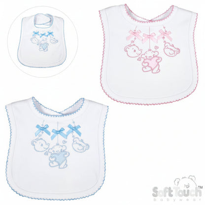 Velco Fastening Embroidered Bib