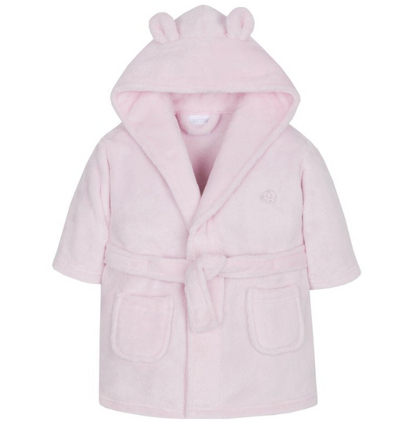 Baby Hooded Dressing Gown – Dusky Blue (6-24 Months)